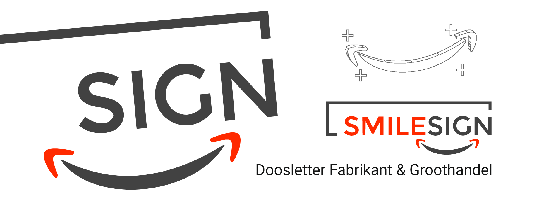 SMILE SIGN - Doosletter Fabrikant & Groothandel